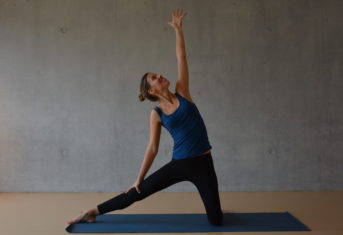 cours de yoga en été